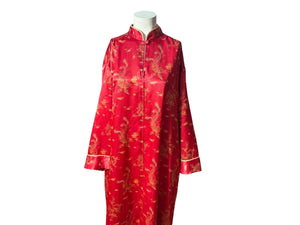 Vintage Oriental lounge robe M Mary McFadden