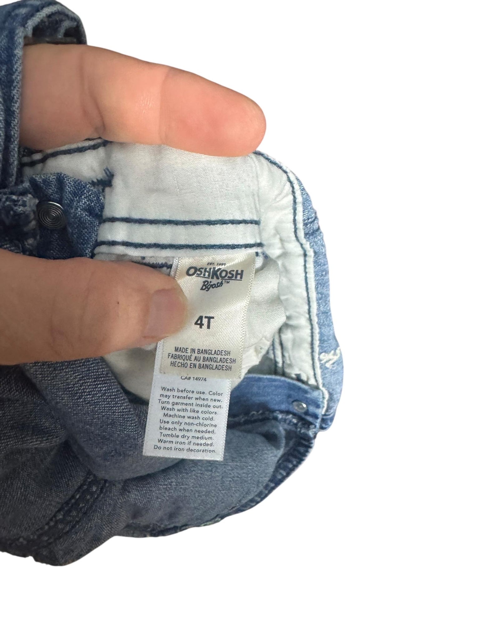 Baby overalls anchor Osh Kosh B'gosh 4 T