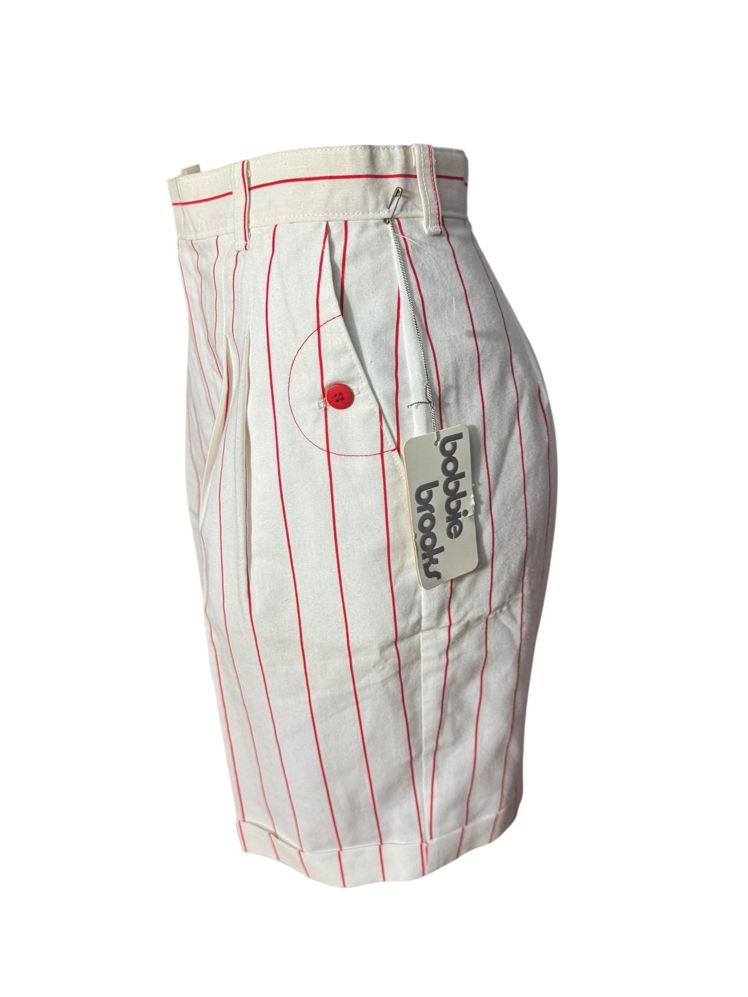 Vintage 80's bobbie brooks high waist shorts 10 dead stock