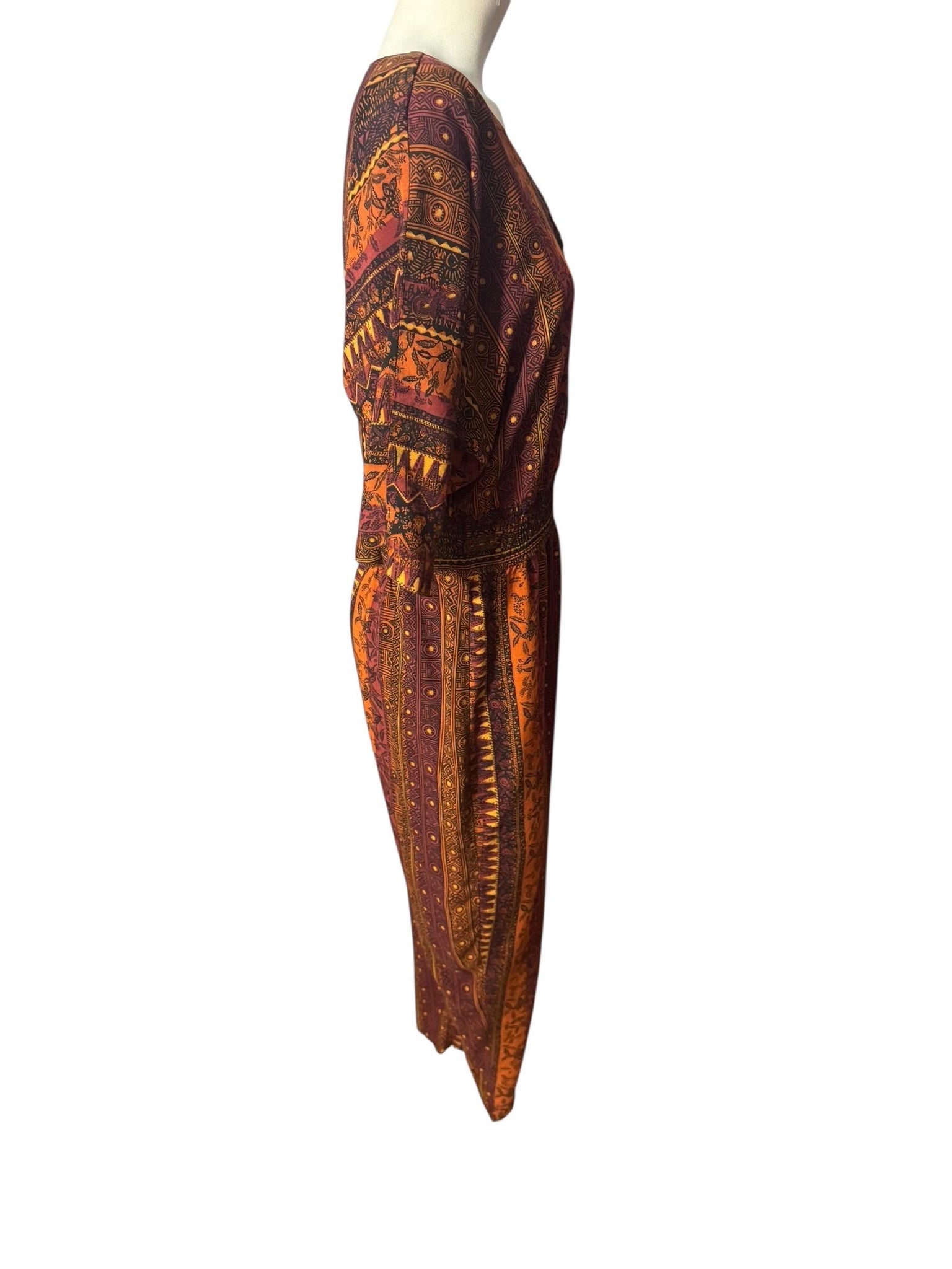 Vintage 80's black & brown jumpsuit 10 En Focus