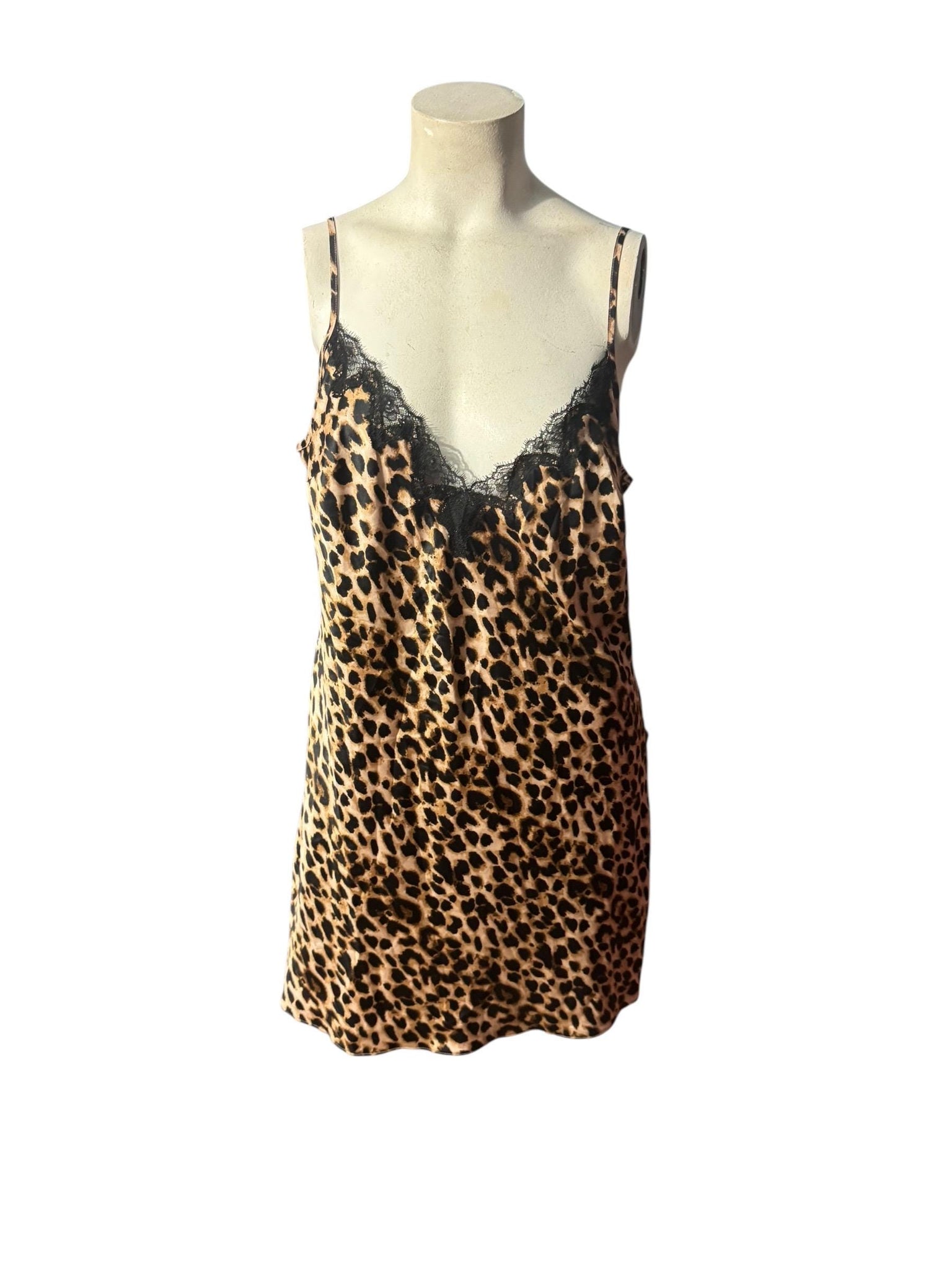 Victoria's Secret leopard short nightgown L