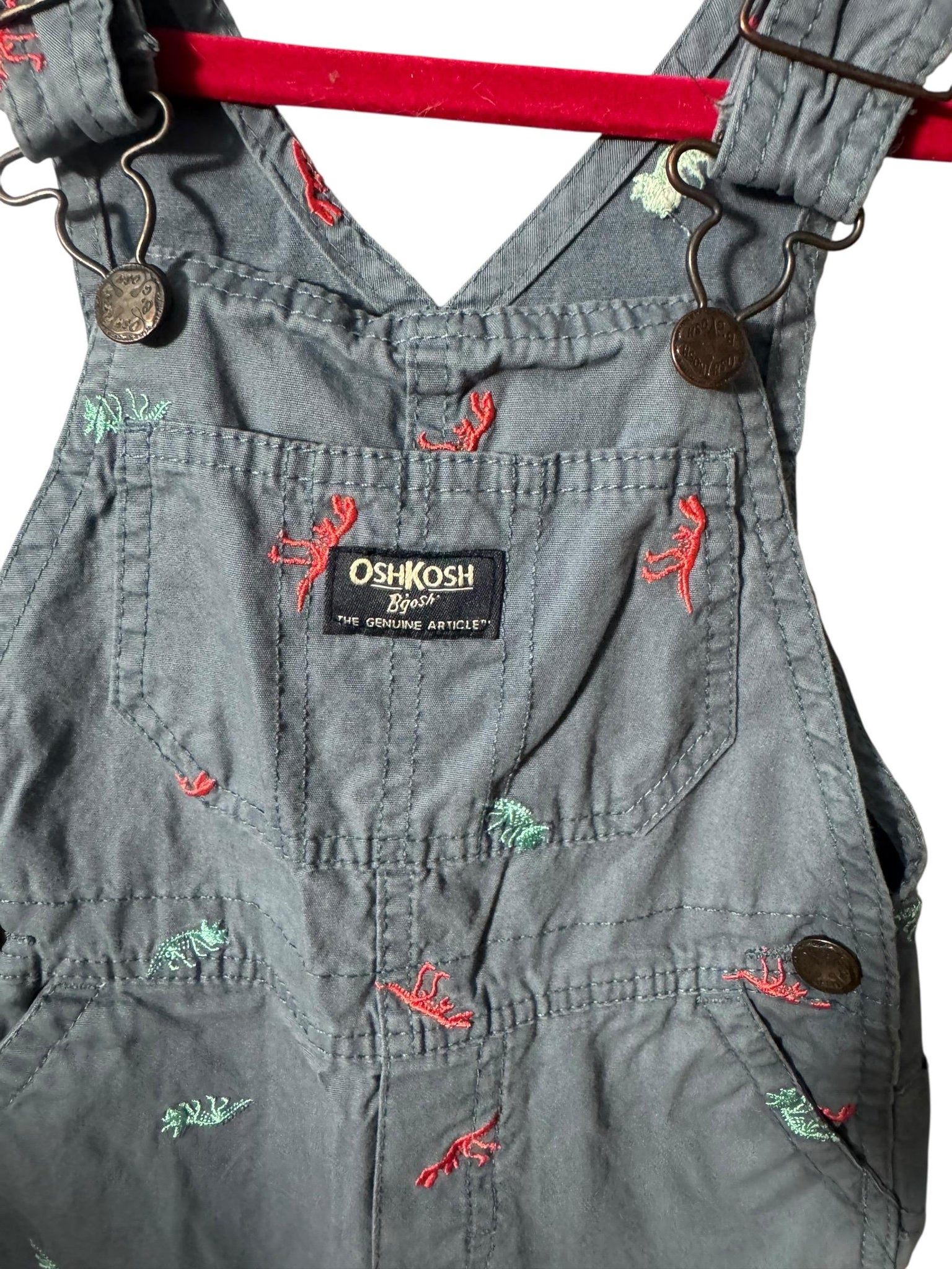 Baby overalls dinosaurs Osh Kosh B'gosh 3 T